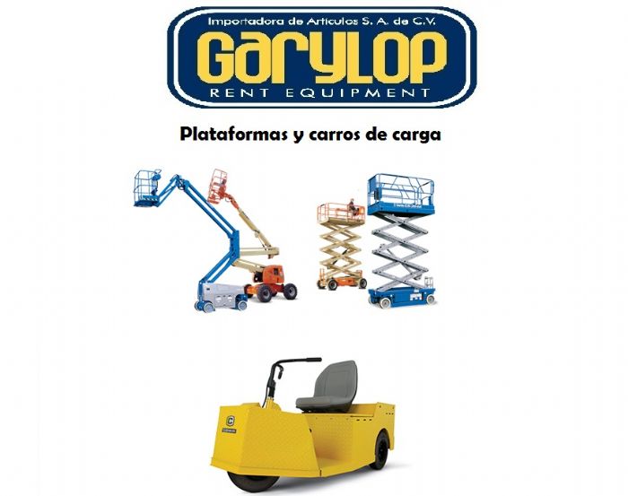 Plataformas articuladas y de Tijera 